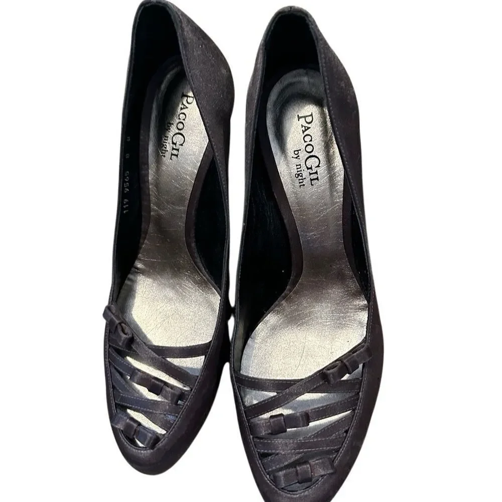 Paco Gil Women's Black Flats